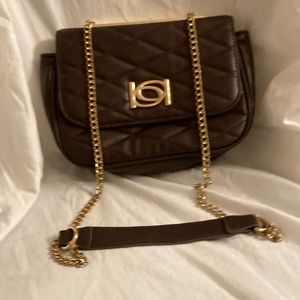 EUC. Brown quilted Bag